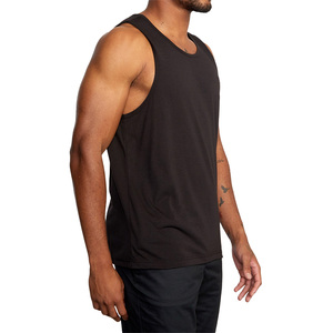 Comodidad y durabilidad inigualables, camisetas sin mangas informales de talla grande para hombre, camisetas de rendimiento bordadas de punto transpirables - Product Image 2