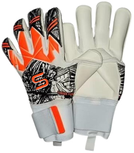 Guantes de portero de látex de cuero profesional con agarre Protección para los dedos Soporte de muñeca para partido de Fútbol y entrenamiento de niños - Product Image 3
