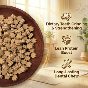 Golosinas Dentales para Gatos OEM, Bocados Pequeños para Limpieza Dental, Croquetas para el Cuidado Bucal Diario Felino, Control <span class=keywords><strong>del</strong></span> <span class=keywords><strong>Mal</strong></span> <span class=keywords><strong>Aliento</strong></span>, Natural - Product Image 2