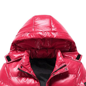 Veste d'extérieur pour hommes Vestes pour hommes Coupe régulière Fermeture éclair avant Manches longues Col à capuche Nouveau design Veste matelassée pour hommes - Product Image 4