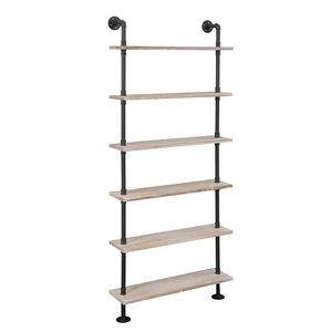 Antique design metal & wood <b>storage</b> shelving <b>rack</b> bulk quantity wholesale for home hotels and restaurant <b>kitchen</b> living room - Product Image 3