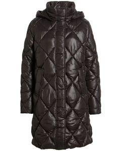 Veste matelassée longue noire sur mesure pour femmes, à capuche, chaude pour l'hiver, légère, isolée, vêtements d'extérieur, fabricant OEM sur mesure - Product Image 6
