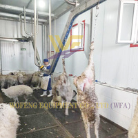 Machine complète d'abattage de chèvres Équipement d'abattoir de moutons Ligne d'abattage d'agneau Équipement d'abattage
