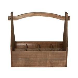 Best Rustic Acacia Beech Wood <b>Utensil</b> Holder Kitchen Top Wooden Caddy for Tableware Storage Holders <b>Racks</b> Manufactured Exported - Product Image 3