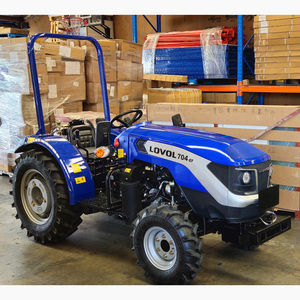 Lovol 1104S 4WD 55HP มาตรฐานรถแทรคเตอร์ห้องโดยสารเครื่องบินน้ำหนักรวม4255กก. 1000กก. ความสามารถในการยกของด้านหน้า - Product Image 5