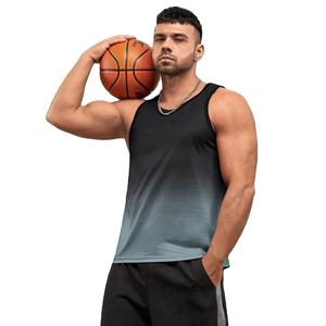 2025 nouveaux hommes Gym entraînement débardeurs respirant Slim Fit haute qualité tricoté Style décontracté blanc côté ouvert pour la course Fitness - Product Image 1