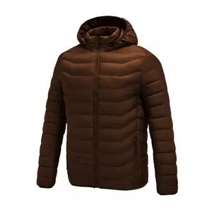 Venta al por mayor de los hombres de pie de encargo del cuello de invierno impermeable acolchado de burbujas personalizado Puffer chaqueta de los hombres al aire libre de invierno chaqueta superior - Product Image 4