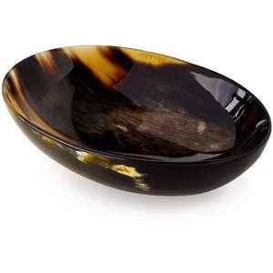 Ensaladera de Cuerno de Búfalo para Comedor Rústico y Decoración de Cocina Artesanal, Diseño de Decoración del Hogar, Ágata en Oferta - Product Image 3