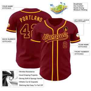 Conjunto de uniforme de béisbol transpirable de alta calidad, nuevo diseño, ropa de equipo superior, precio barato al por mayor - Product Image 6