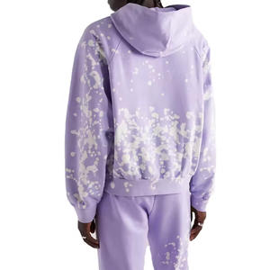 2024ชุดวิ่งผ้าฟลีซหนาสำหรับทุกเพศชุดผ้าฝ้าย100% พิมพ์ลายเฉพาะตัวดีไซน์400Gsm คุณแม่ตั้งครรภ์ - Product Image 2