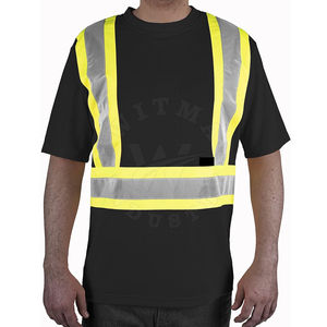Wholesale <b>High</b> Quality Breathable Hi <b>Vis</b> <b>T</b> <b>Shirt</b> for Men Top Trending Winter Workwear Custom Logo Reflective Safety Clothing - Product Image 3