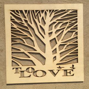 Tùy chỉnh rỗng khắc MDF trang trí Bảng điều chỉnh cắt laser mô hình Bảng điều khiển nghệ thuật dấu hiệu ván ép dấu hiệu mảng bám khắc tập tin <span class=keywords><strong>Craft</strong></span> hình dạng - Product Image 3