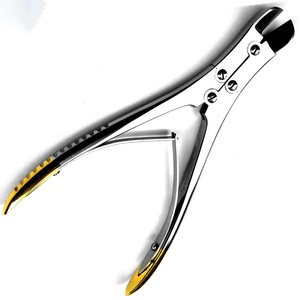 Pinzas de corte de hueso Liston 18,5 cm Cortador de hueso en ángulo TC Instrumentos ortopédicos - Product Image 1