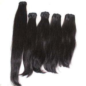 Wholesale Raw Human Hair Extensions Best Selling Bone Straight Bulk Stocks From Vietnam Free Sample Hair Bundle - Product Image 1