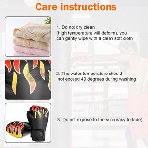 Gants de boxe en cuir véritable sur mesure extensibles nouveaux gants d'entraînement pour coups de pied et coups de poing pour arts martiaux - Product Image 4