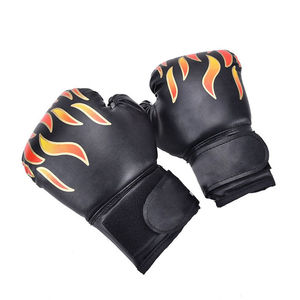 Gants de boxe en cuir PU personnalisés pour l'entraînement et le combat Service OEM Coupe ajustée et design élégant - Product Image 2