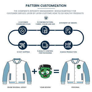 Veste universitaire décontractée vintage unisexe, nouvelle mode, veste de baseball varsity personnalisée, bomber en molleton chauffant, logo frontal - Product Image 5