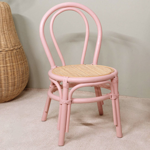 Silla infantil de ratán de colores para comedor y estudio, buena oferta, sillas para bebés al por mayor - Product Image 2
