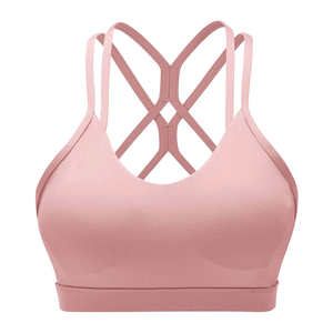 Sujetador deportivo ligero y sin costuras para mujer Top Fitness Gym Workout Yoga Bralette sin cables para gimnasio y Deportes de yoga - Product Image 6