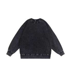 เสื้อสเวตเชิ้ตผ้าฟลีซหนานุ่มแบบขายส่ง พร้อมโลโก้ สำหรับแบรนด์สตรีทแวร์อเมริกัน รับผลิตแบบ Private Label - Product Image 3