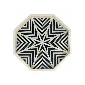 Kitchen Countertop Food <b>Serving</b> <b>Tray</b> Tea and Coffee <b>Serving</b> <b>Tray</b> Great Quality Bone Inlay <b>Serving</b> <b>Tray</b> for Wedding <b>Parties</b> Usage - Product Image 5