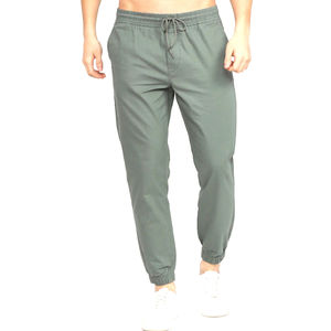 Pantalon de jogging décontracté unisexe haut de gamme en coton 100 %, coupe droite, rose, avec cordon de serrage, respirant et écologique - Product Image 5