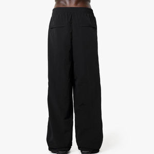 Survêtement en coton pour homme, coupe-vent imprimé écologique, logo personnalisé, séchage rapide, surpiqûres contrastées, uni, à capuche, grande taille, deux pièces - Product Image 4