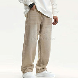 Pantalones Anchos de Corte Holgado para Hombre, Fabricados en Pakistán, Cómodos, Casuales, de Lona, Ecológicos, Transpirables, Aptos para - Product Image 4