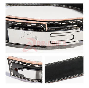 Équipement professionnel formation sport haltérophilie Fitness sécurité peau de vache Fitness ceinture Squat Fitness sport taille soutien - Product Image 6