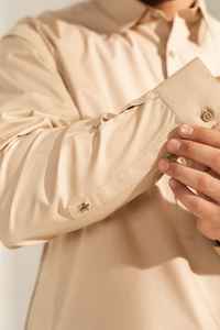 Long longueur régulière Kurta Salwar pantalon hommes grande taille respirant confort hommes Shalwar Kameez Shalwar Kurta Design pour hommes - Product Image 4