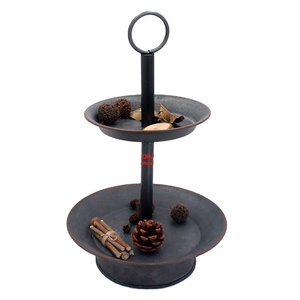 ถาดวางกลางโต๊ะรับประทานอาหารที่สวยงามทำด้วยมือที่น่าสนใจที่สุดสำหรับเสิร์ฟผลไม้แห้งและเค้ก - Product Image 1