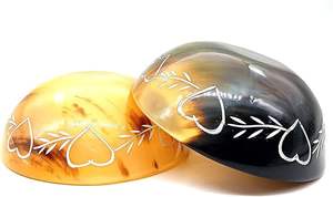 Centro de Mesa Decorativo de Cuerno de Búfalo con Acabado Único Hecho a Mano para Servir Frutos Secos y Aperitivos a Precio Económico - Product Image 4