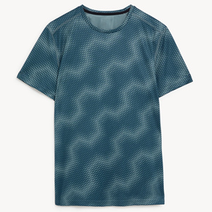 Tenues en jersey imprimé par sublimation, vêtements de sport de marque à manches courtes de bonne qualité avec t-shirts en polyester 100% pour hommes de BD - Product Image 1