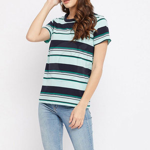 Vente directe d'usine T-shirts pour femmes Meilleures ventes T-shirts pour femmes T-shirts pour femmes fabriqués au Pakistan - Product Image 5