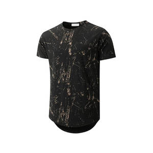 T-shirt d'été personnalisé pour hommes haut ample à manches courtes mode de rue décontracté sport respirant - Product Image 5