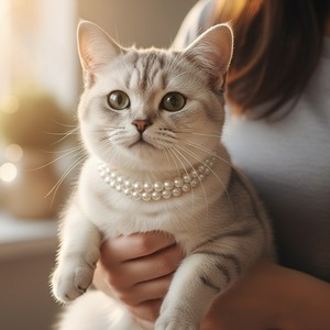 <span class=keywords><strong>Collar</strong></span> Ajustable Heybo para Mascotas con Perlas, <span class=keywords><strong>Collar</strong></span> con Lazo de Princesa para Perros y Gatos, Joyería para Gatos, Lindo <span class=keywords><strong>Collar</strong></span>, Accesorios para Cachorros - Product Image 2