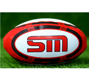 Balle d'entraînement de rugby de football de marque privée personnalisée directement du fabricant indien Ballons de sport en caoutchouc - Product Image 1