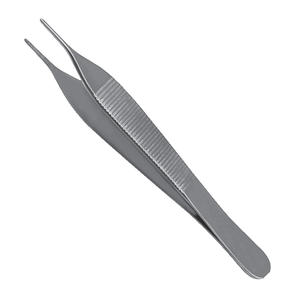 Mini fórceps de vendaje Adson, herramienta Manual de precisión fina dentada cruzada para procedimientos quirúrgicos delicados y manejo al por mayor - Product Image 4
