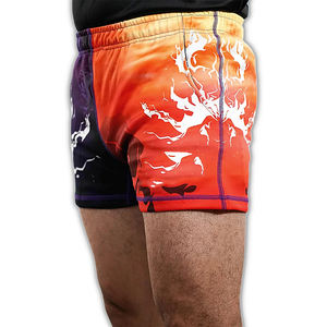 Pantalones cortos de rugby profesional de entrenamiento al por mayor diseño personalizado 100% poliéster pantalones cortos deportivos de rugby personalizados para hombre - Product Image 3