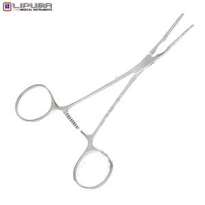 Pinces d'anastomose droites COOLEY, forceps vasculaires pédiatriques, instruments chirurgicaux manuels certifiés MOL - Product Image 2