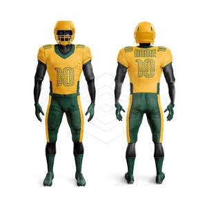 Uniforme de Fútbol Americano, Conjuntos de Verano, Manga Corta, 100% Poliéster, Transpirable, Secado Rápido, Alta Calidad, Diseño Personalizado, Ropa de Entrenamiento - Product Image 4