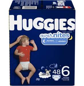 Pañales Huggies Overnites para Bebé, Todos los Tamaños, Suministro al por Mayor, Extra Absorbentes, Suaves y Cómodos, Ideales para el Cuidado Nocturno del Bebé - Product Image 3