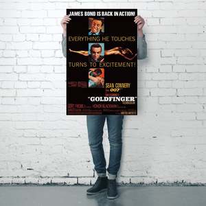 Técnicas gráficas de impresión offset de la película Goldfinger de James Bond con Sean Connery - Product Image 3