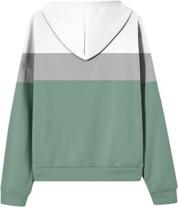 Sudadera personalizada con capucha para hombre, cremallera, cremallera completa, forro polar de algodón, sudadera de gran tamaño, conjunto de Jogger, ropa de calle con bolsillo - Product Image 6