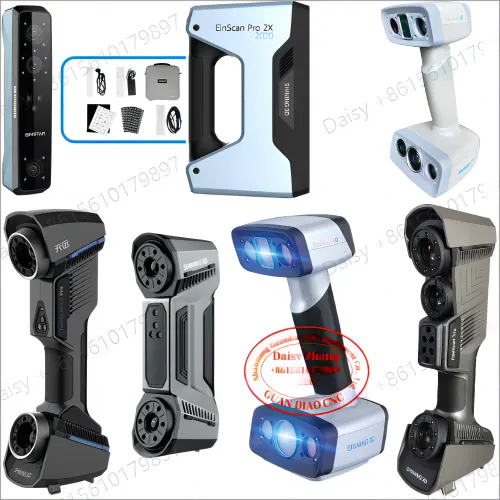 Profesional FreeScan X7 X5 X3 UE 7 UE 11 PRO sisir bersinar 3d pemindai laser industri untuk rekayasa terbalik