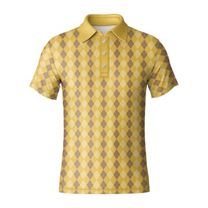 Polo de Golf de Secado Rápido para Hombre, Poliéster y Elastano, Transpirable, Rendimiento Atlético, OEM, Fábrica de Vietnam - Product Image 3