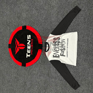 Camisetas de Manga Larga para Hombre, Diseño de Logotipo Personalizado 2026, Diseño OEM, Camisetas para Usar con Serigrafía, Camisetas Personalizadas para Hombre - Product Image 6