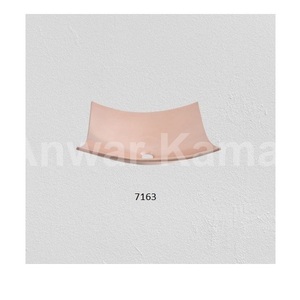 Évier rectangulaire en cuivre massif traditionnel fabriqué à la main avec finition or rose lisse Évier de lavabo de salle de bain Décoration intérieure de luxe moderne - Product Image 1