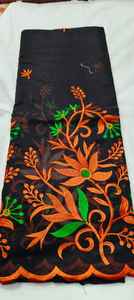 Vestido de Mujer de Peso Medio, Personalizable, de Algodón Peinado de Lujo, con Estampado a Cuadros, Bordado, Antiestático, Diseños Tejidos Multicolores - Product Image 5