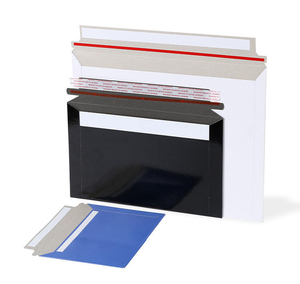 Tùy chỉnh phân hủy sinh học cứng nhắc các tông bưu phẩm phong bì tự dính bìa với in cho Express mail và bao bì - Product Image 1